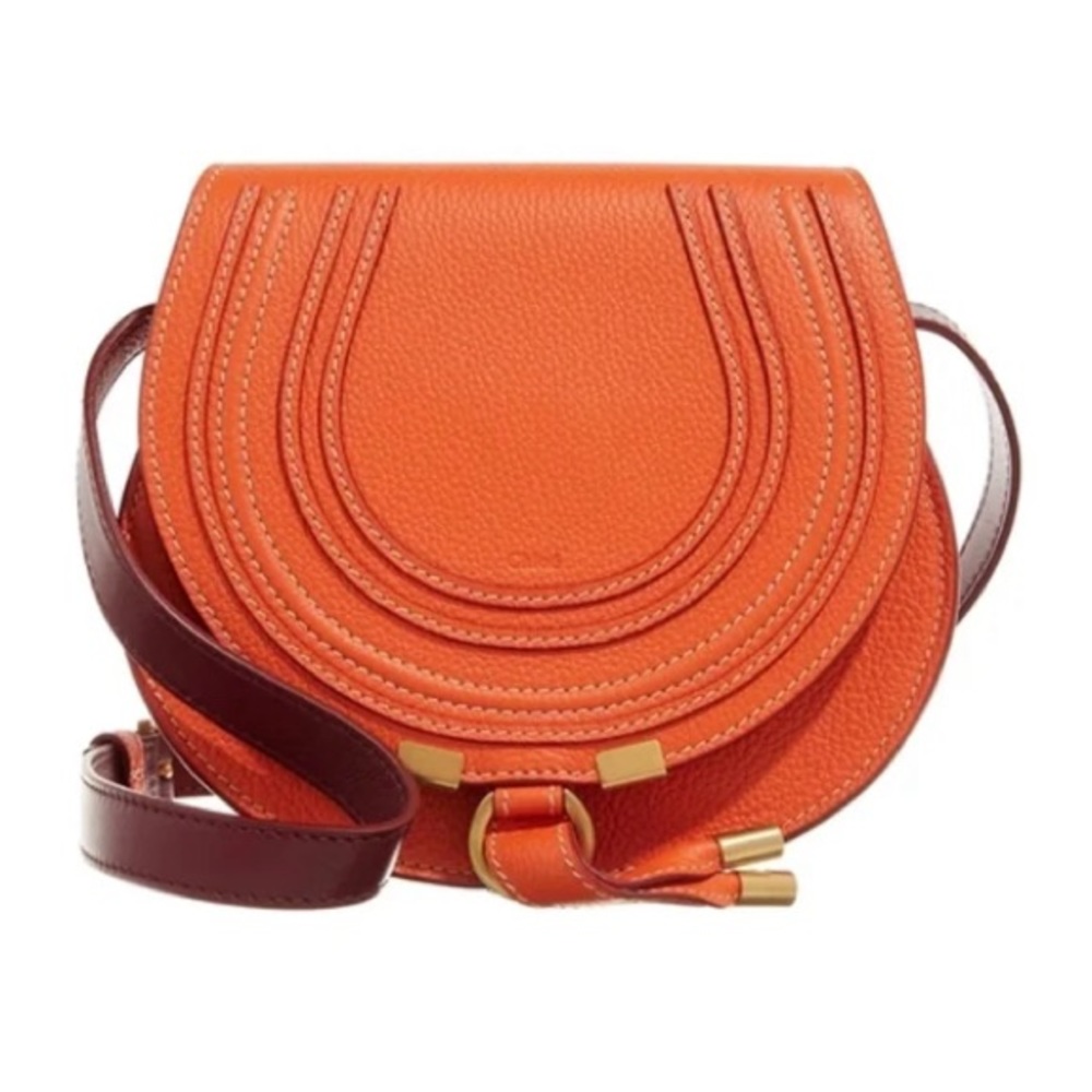 Chloé
Brand new...Mini Marcie Leather Saddle Bag